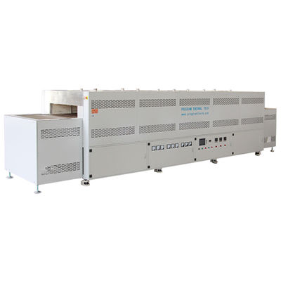 3-80KW Power Mesh Đường dây đai lò xử lý nhiệt với hệ thống điều khiển PLC