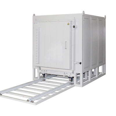 1200 lít lò Bogie loại với xe tay lên đến 1200 độ C