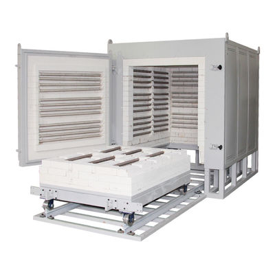 1200 lít lò Bogie loại với xe tay lên đến 1200 độ C