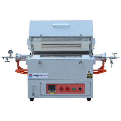 1200C khí quyển kiểm soát khu vực đơn ống lò với ống thạch anh OD80mm