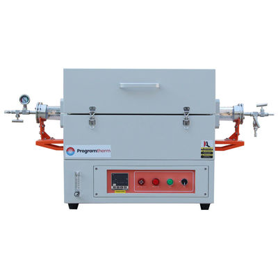 1200C khí quyển kiểm soát khu vực đơn ống lò với ống thạch anh OD80mm