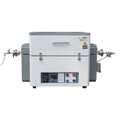 1200 °C Phòng thí nghiệm lò ống quay với bộ lọc khí và ống thạch anh OD100mm